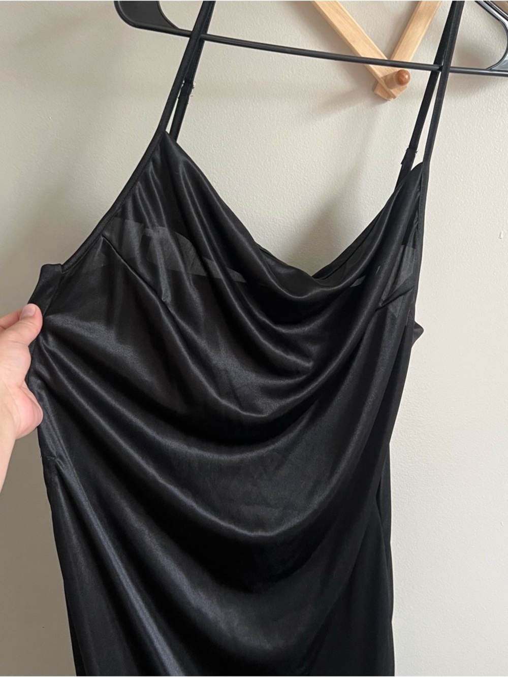 Black side slit midi dress xxl - Picture 5 of 12